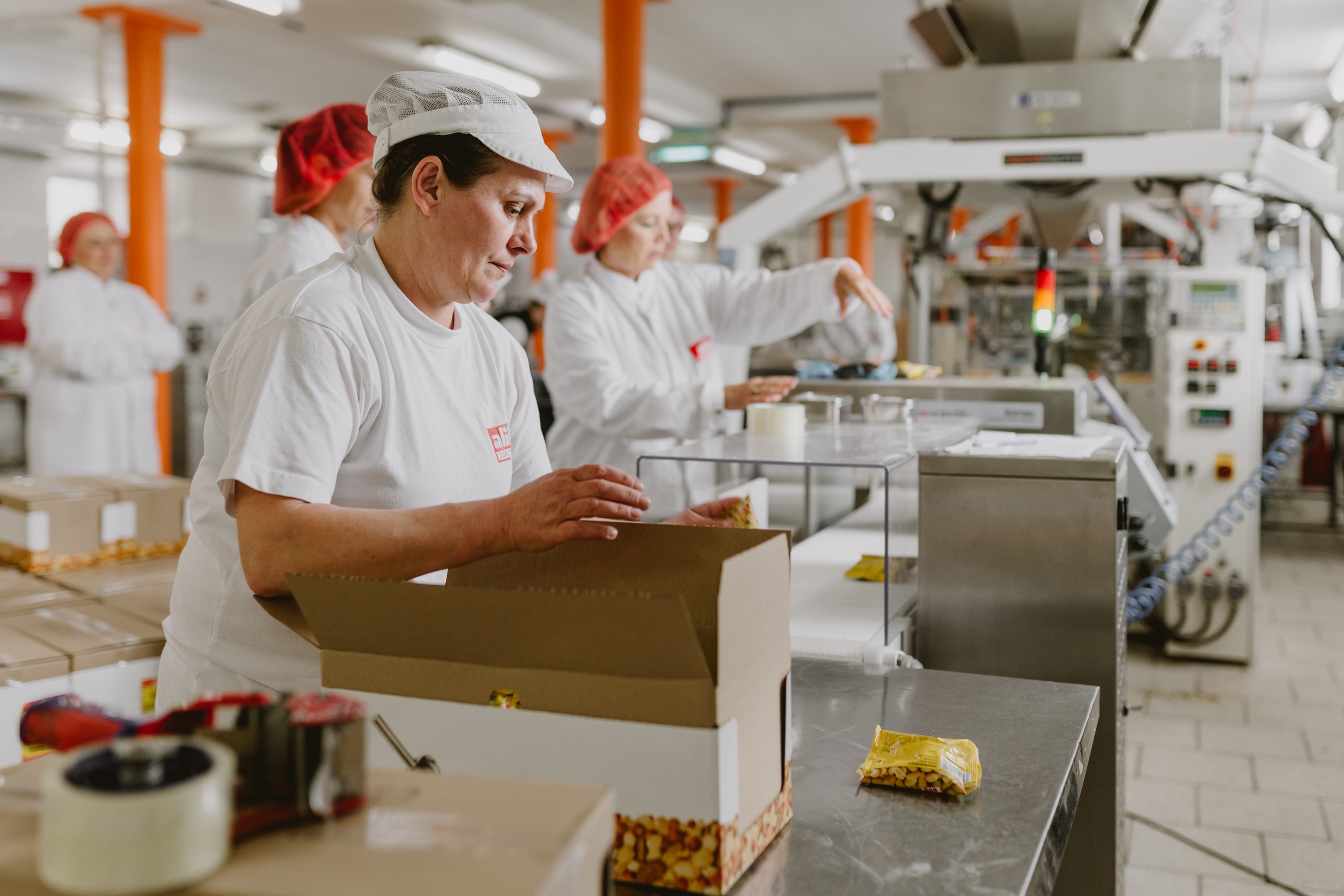 Výrobní dělník/dělnice u potravinářských strojů